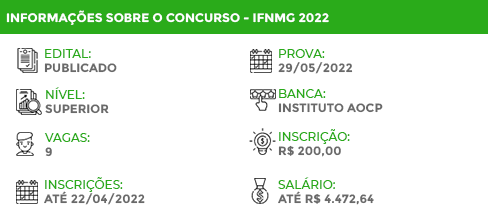 Apostila Concurso IFNMG 2022 Professor Biologia