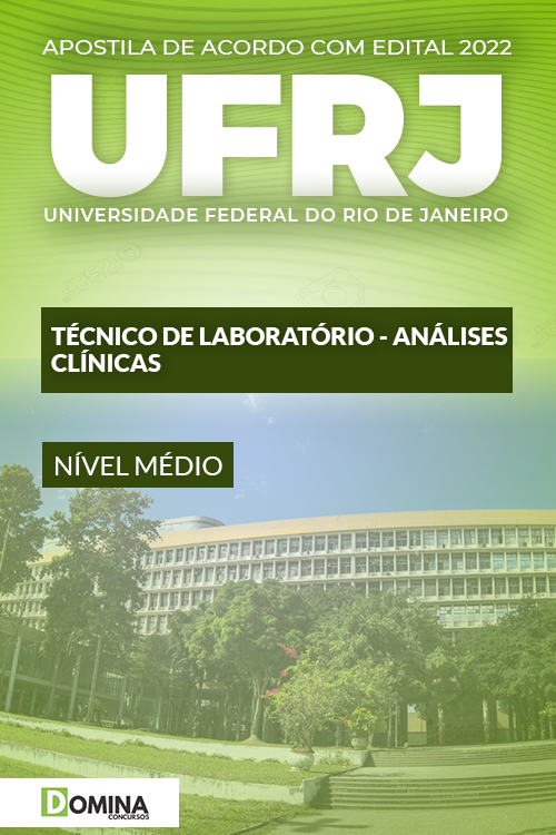 Apostila UFRJ 2022 Técnico Laboratório Análises Clínicas