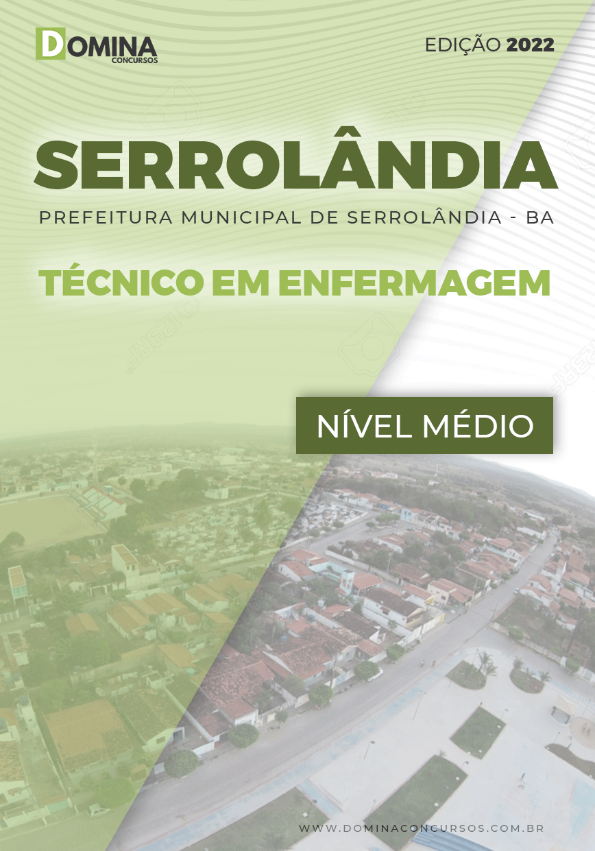 Apostila Pref Serrolândia BA 2022 Técnico Enfermagem