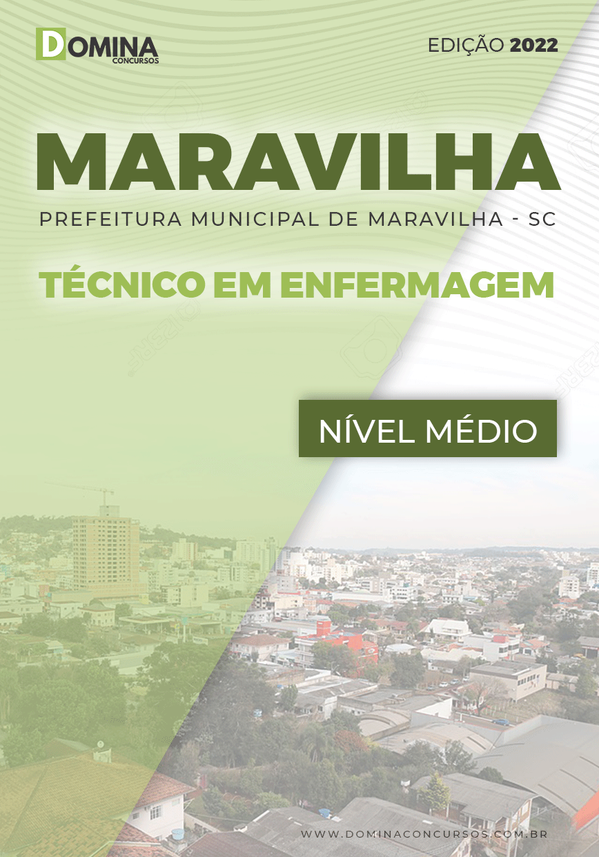 Apostila Pref Maravilha SC 2022 Técnico Enfermagem