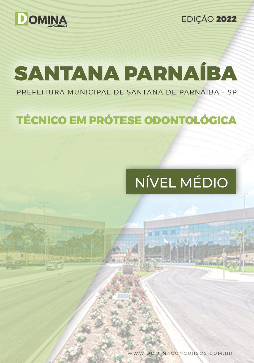 Apostila Pref Santana Parnaíba SP 2022 Téc. Prót Odont.