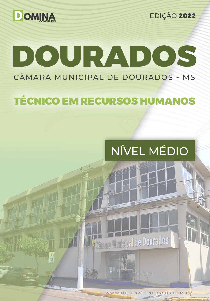 Apostila Câmara Dourados MS 2022 Téc. Recursos Humanos