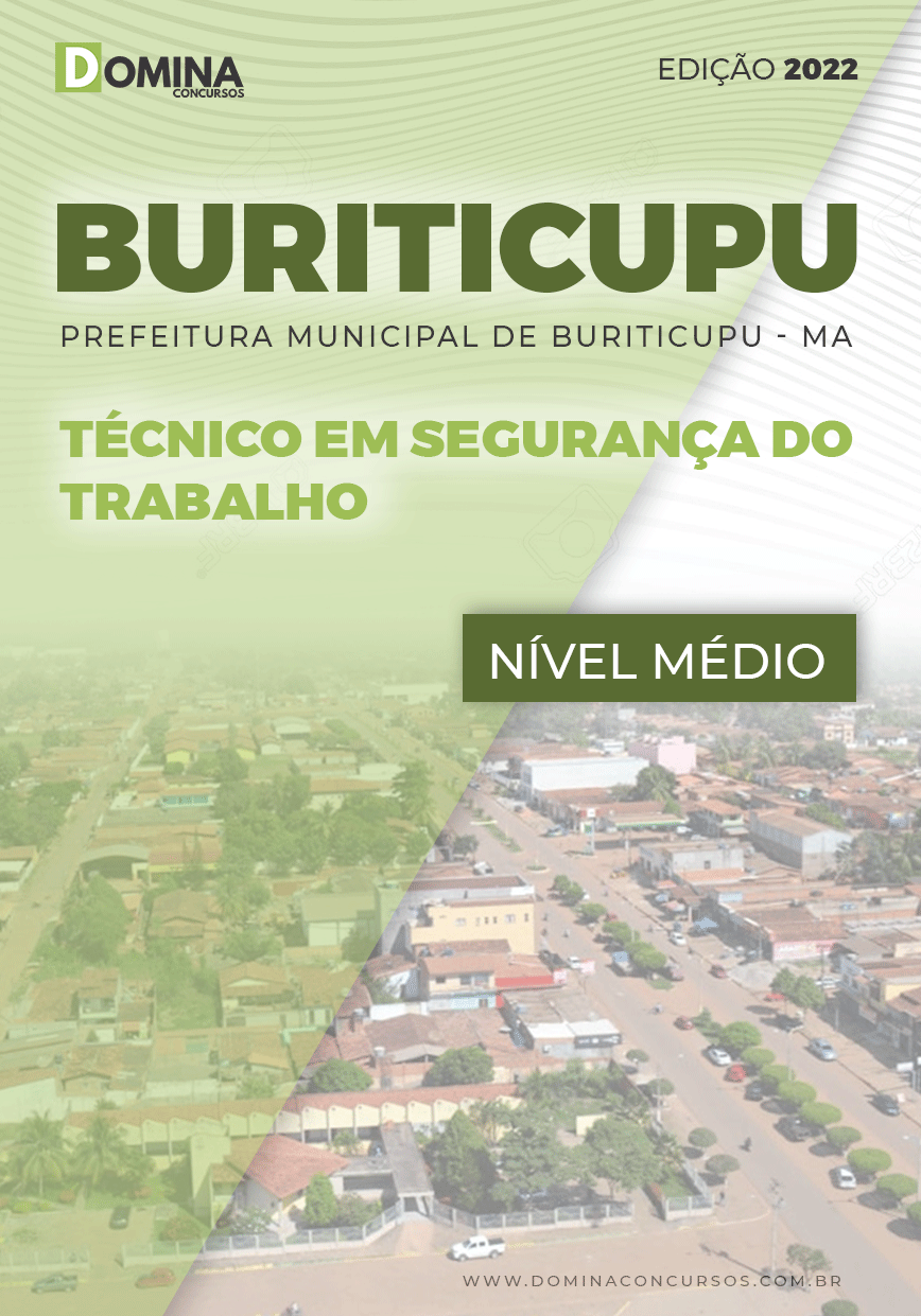 Apostila Pref Buriticupu MA 2022 Téc. Segurança Trabalho