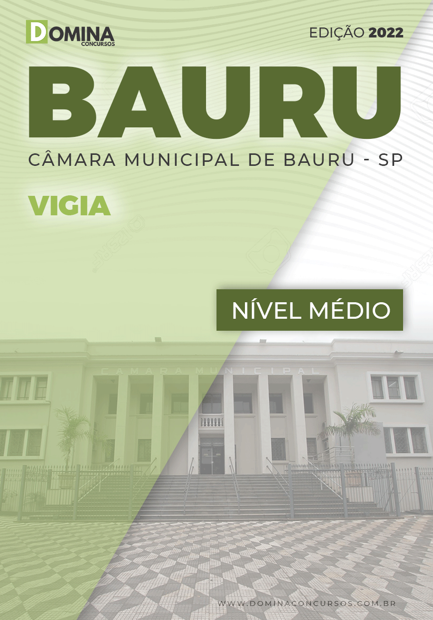 Apostila Digital Concurso Câmara Bauru SP 2022 Vigia
