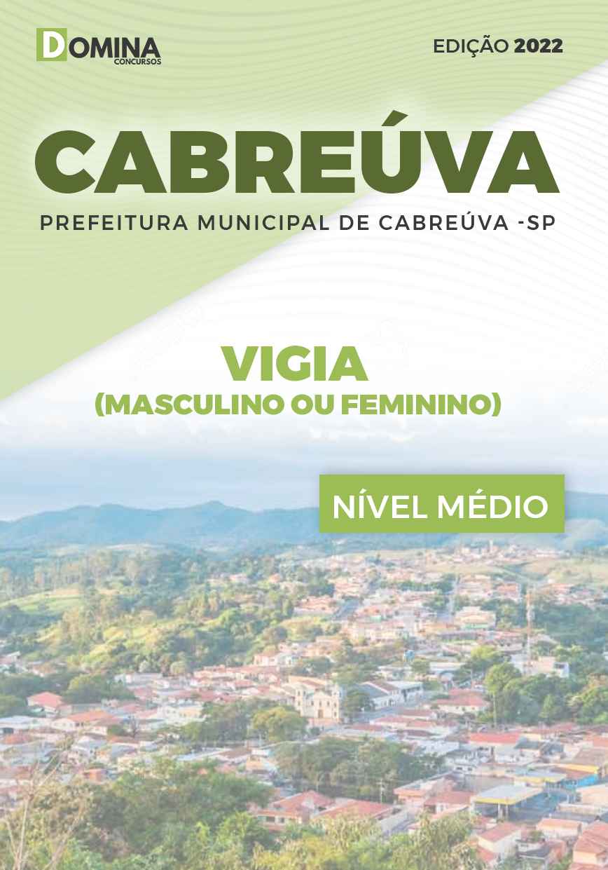 Apostila Digital Concurso Pref Cabreúva SP 2022 Vigia