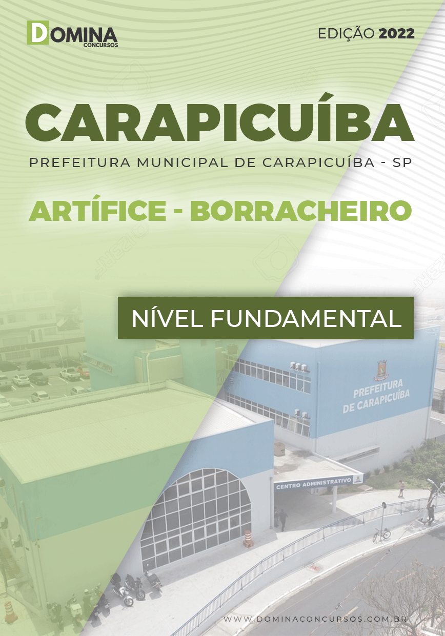 Apostila Pref Carapicuíba SP 2022 Artíficie Borracheiro