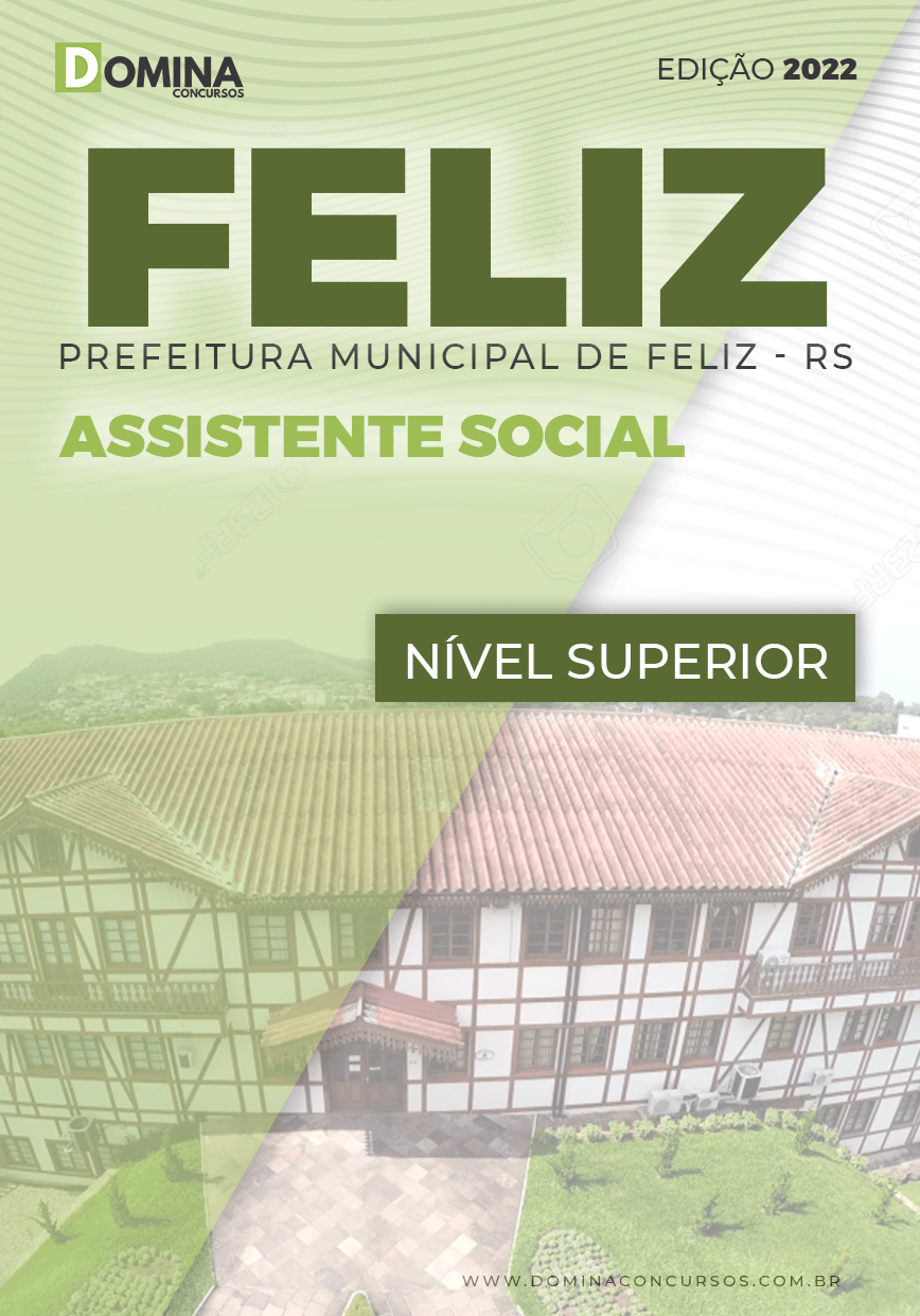Apostila Concurso Pref Feliz RS 2022 Assistente Social