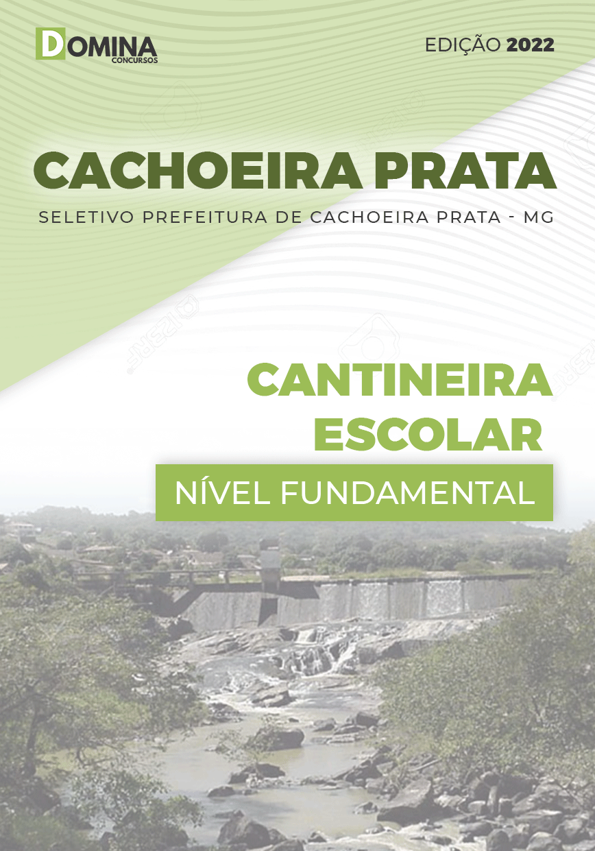 Apostila Pref Cachoeira Prata MG 2022 Cantineira Escolar