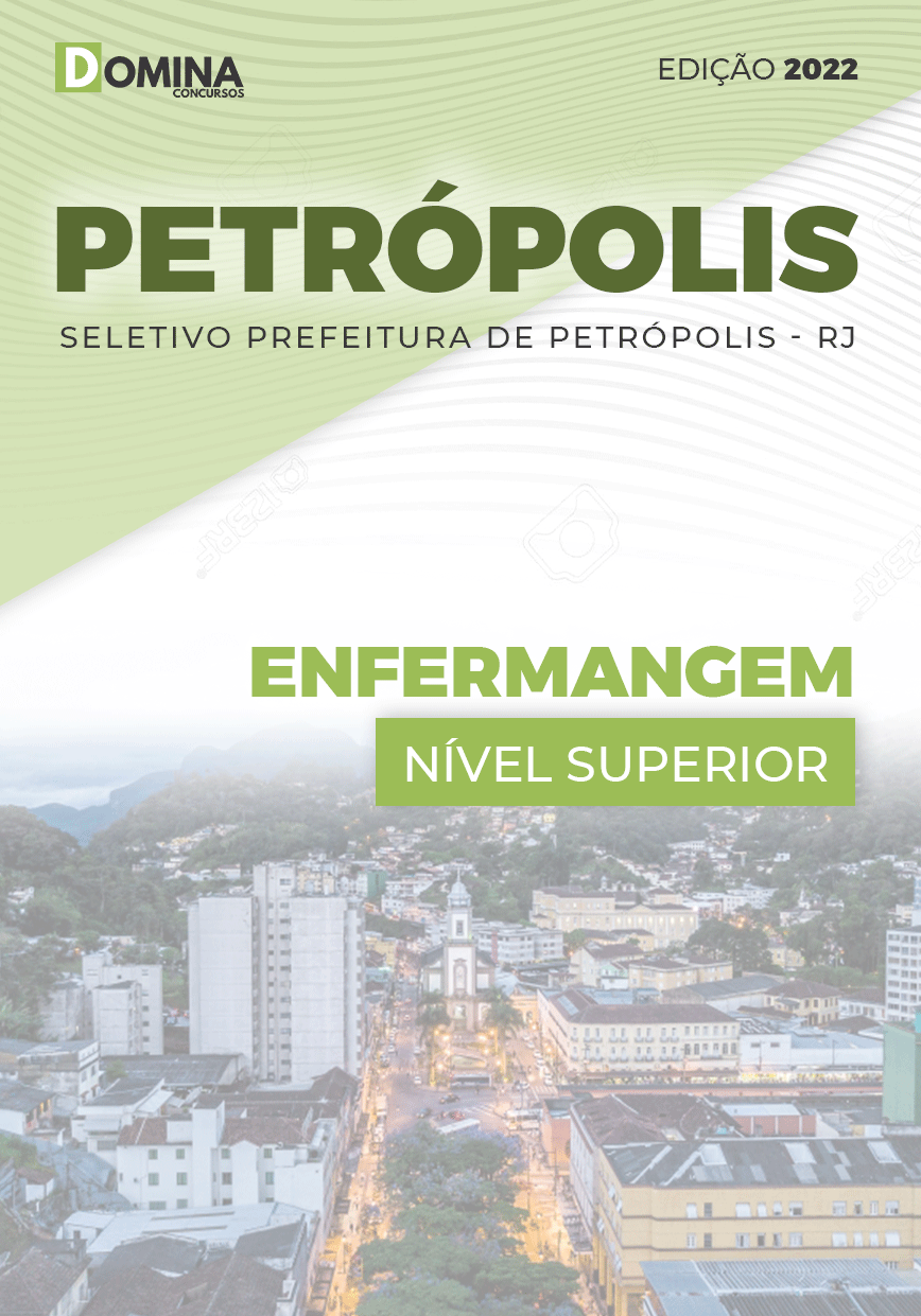 Apostila Seletivo Pref Petrópolis RJ 2022 Enfermagem