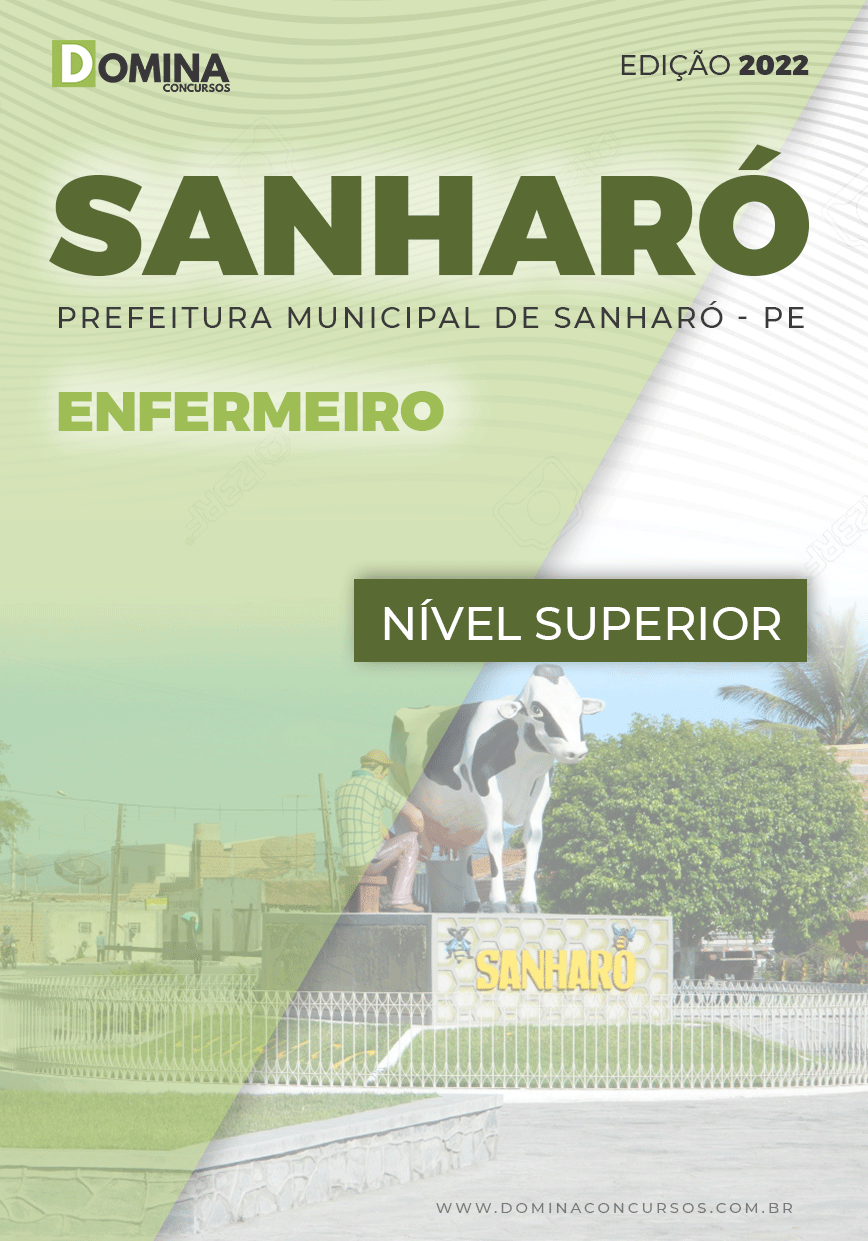 Apostila Concurso Pref Sanharó PE 2022 Enfermeiro USF