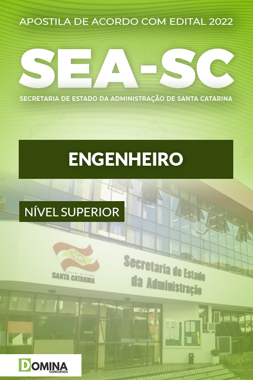 Apostila Digital Concurso Público SEA SC 2022 Engenheiro