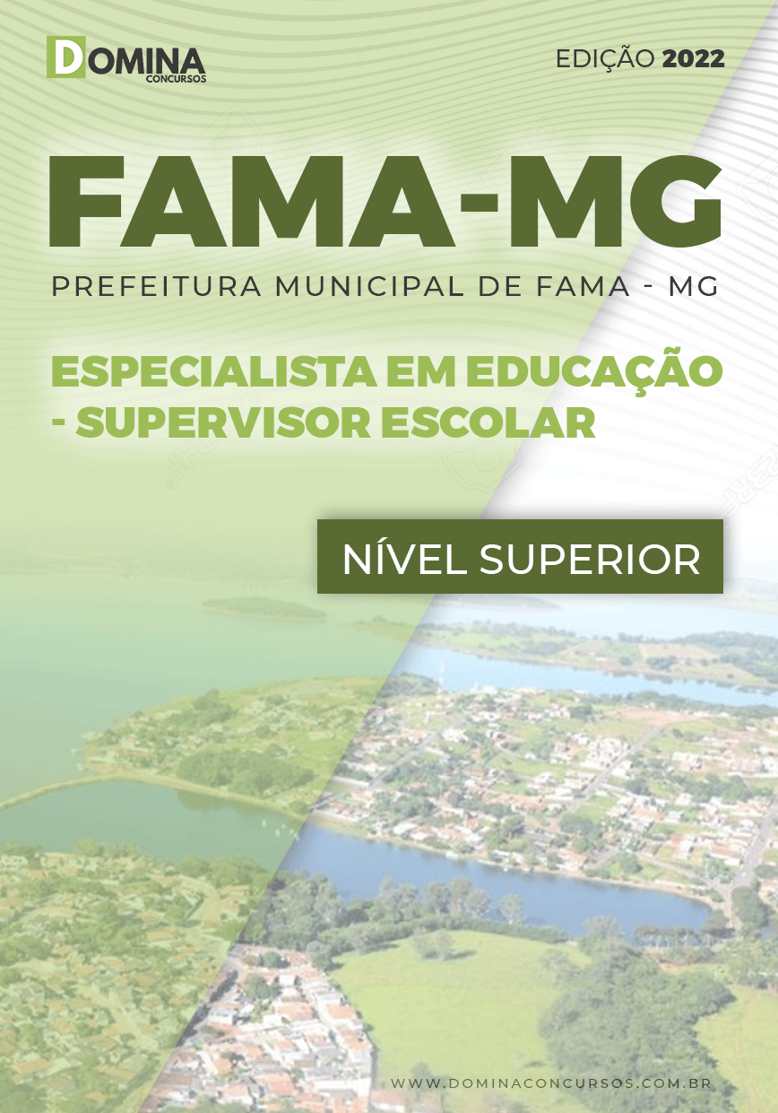 Apostila Pref Fama MG 2022 Espe. Educ. Supervisor Escolar