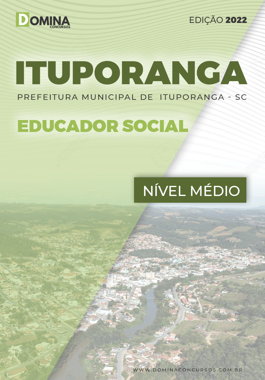 Apostila Digital Pref Ituporanga SC 2022 Educador Social