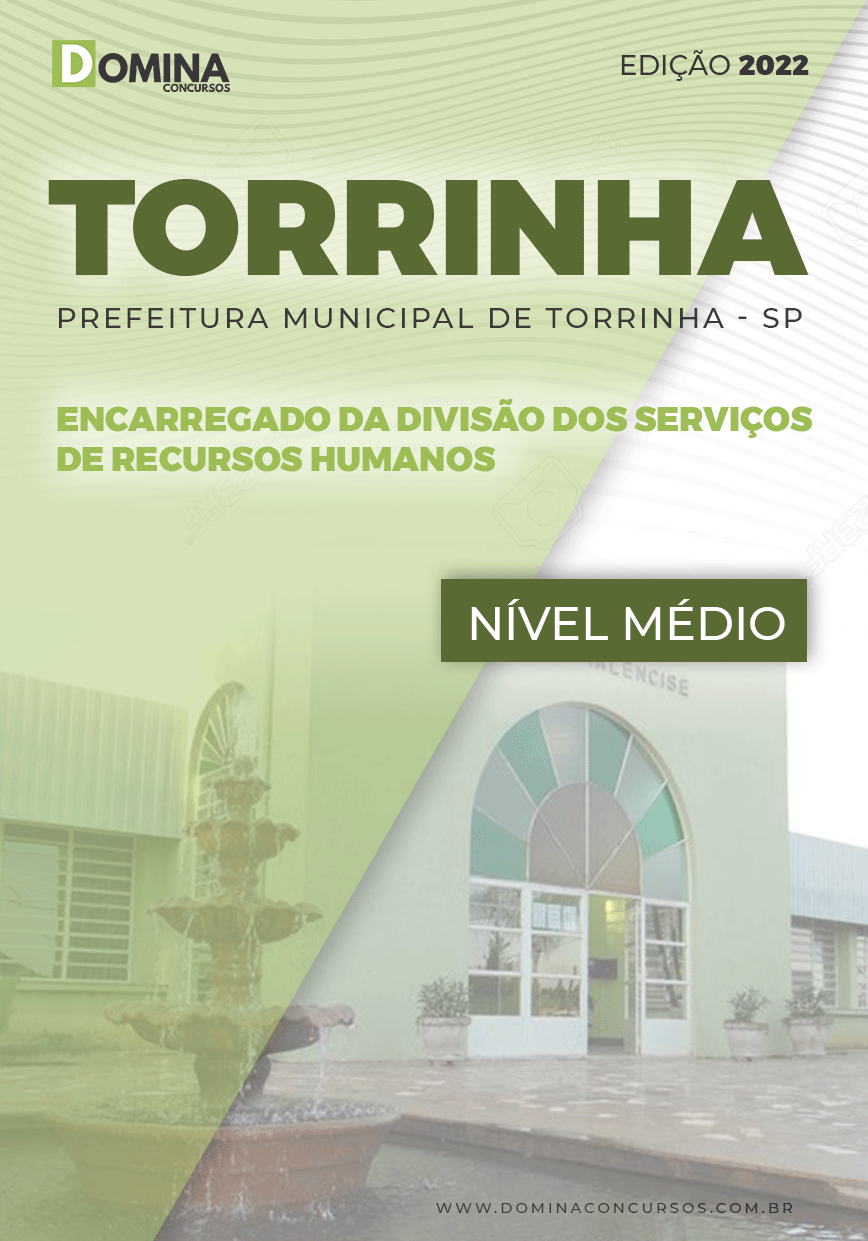 Apostila Pref Torrinha SP 2022 Encarreg. Divisão Serviços RH