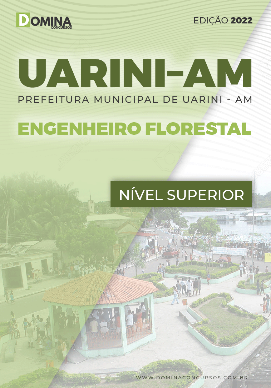 Apostila Digital Pref Uarini AM 2022 Engenheiro Florestal