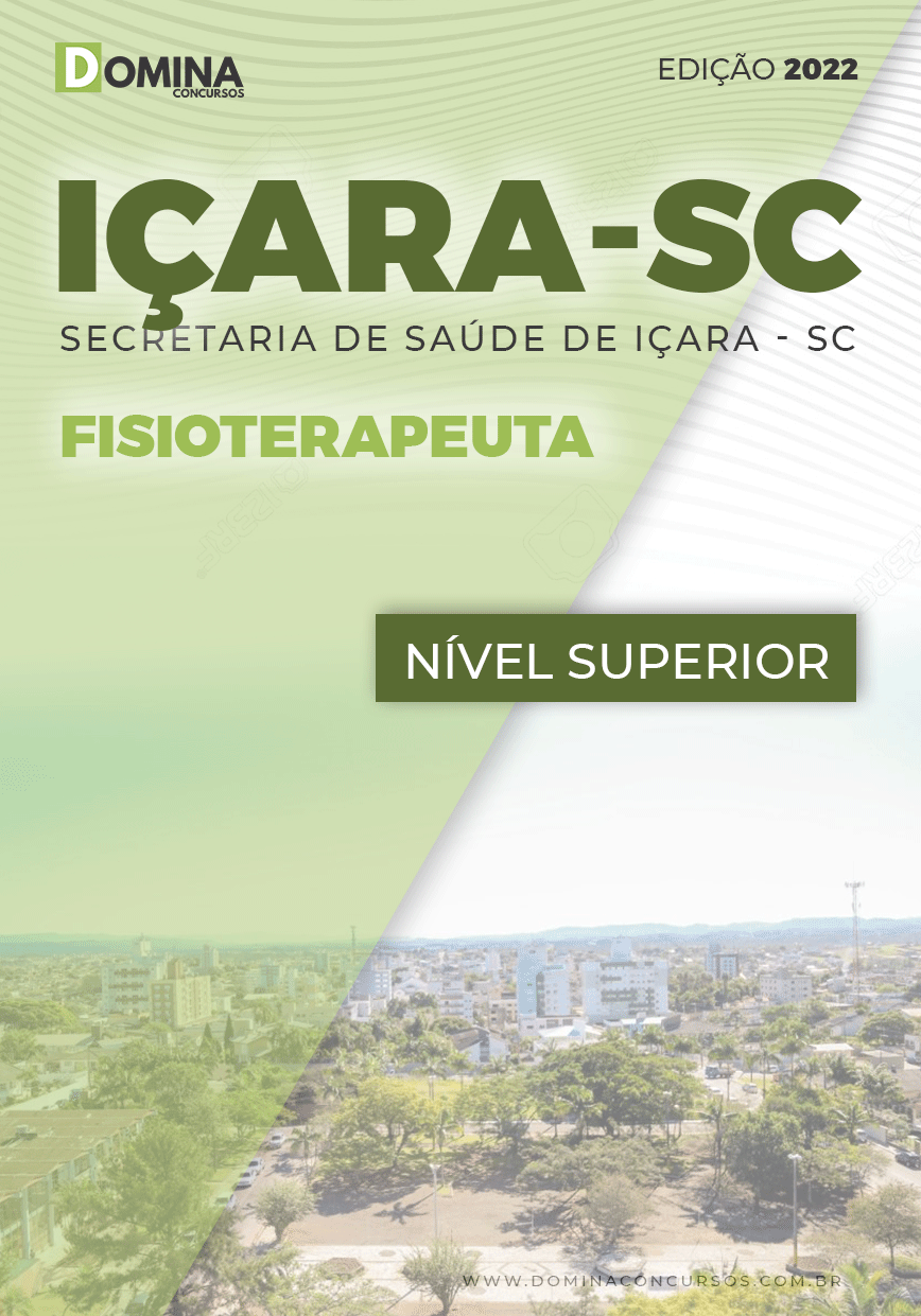 Apostila Digital Concurso Pref Içara SC 2022 Fisioterapeuta