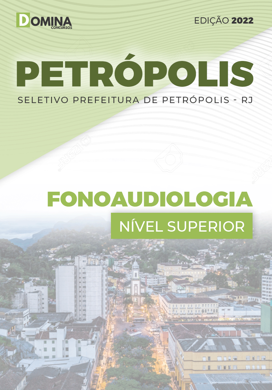 Apostila Seletivo Pref Petrópolis RJ 2022 Fonoaudiologia