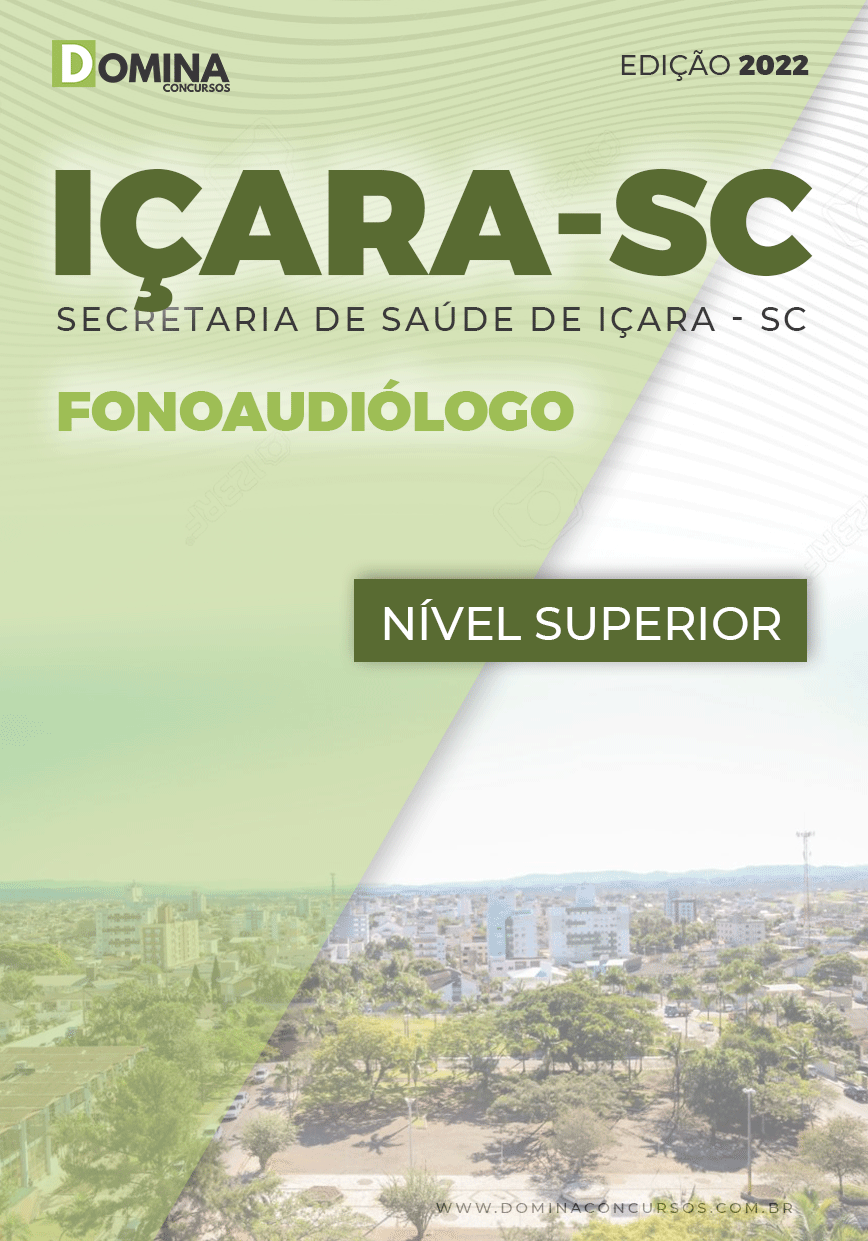 Apostila Concurso Pref Içara SC 2022 Fonoaudiólogo