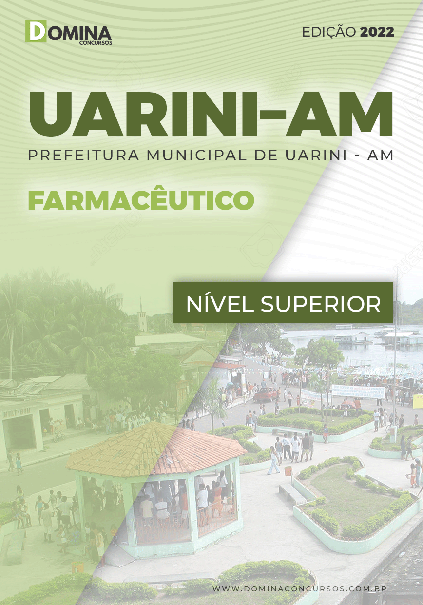 Apostila Concurso Pref Uarini AM 2022 Farmacêutico