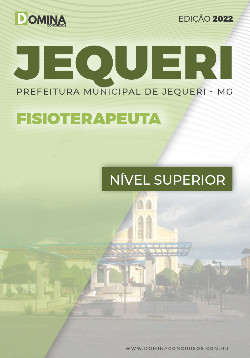 Apostila Concurso Pref Jequeri MG 2022 Fisioterapeuta