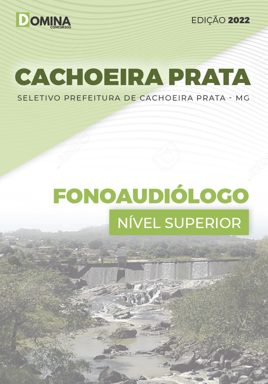 Apostila Pref Cachoeira Prata MG 2022 Fonoaudiólogo