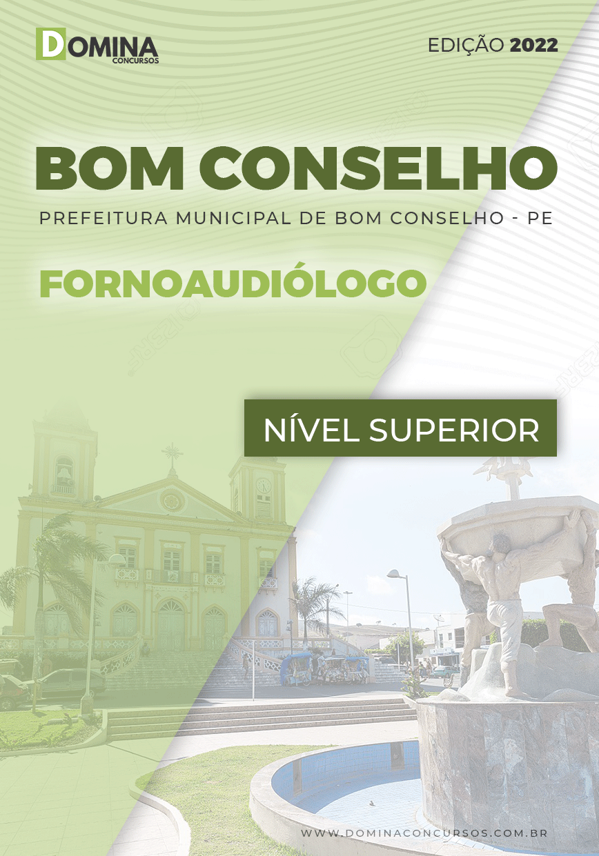 Apostila Pref Bom Conselho PE 2022 Fonoaudiólogo
