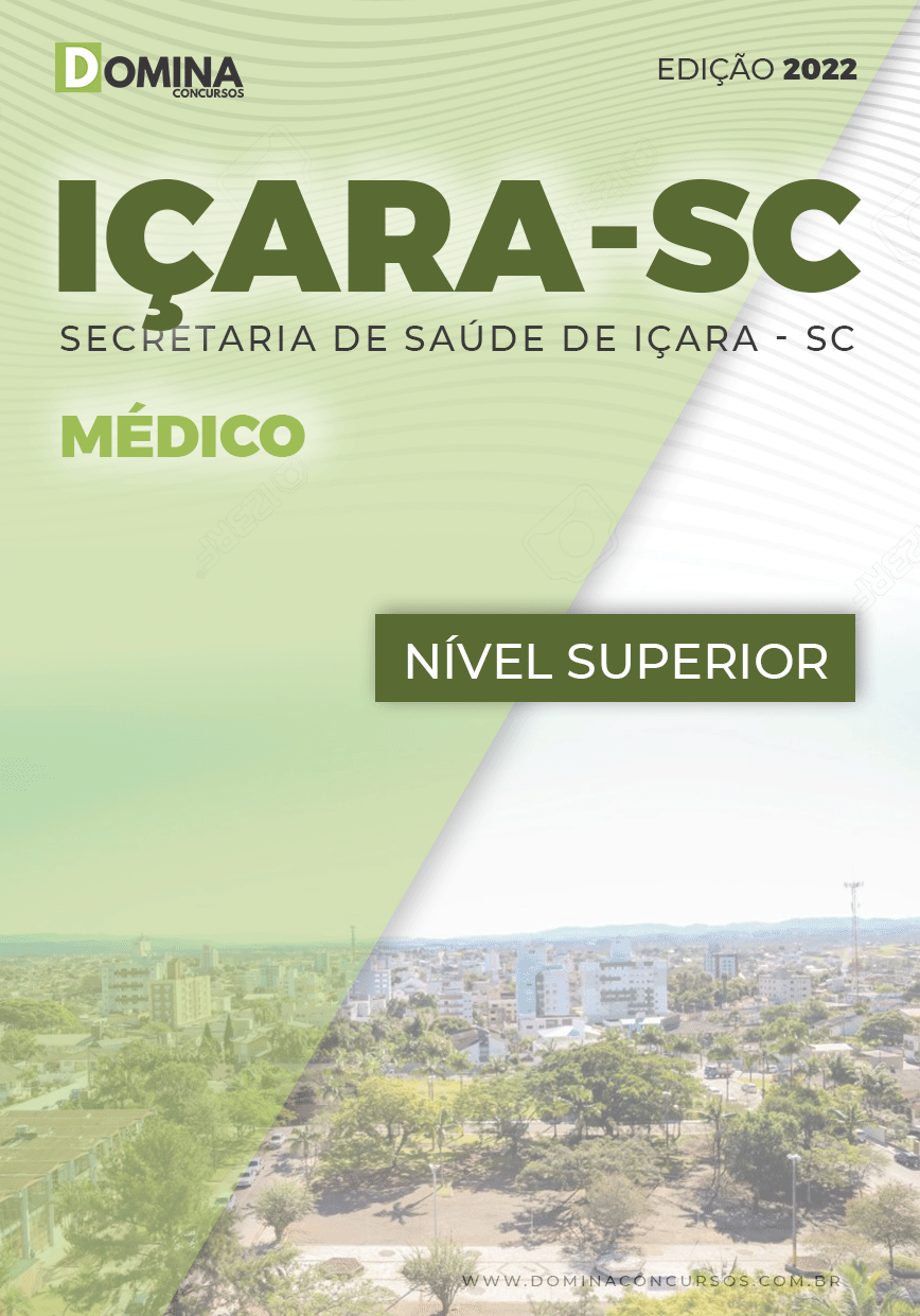 Apostila Digital Concurso Pref Içara SC 2022 Médico