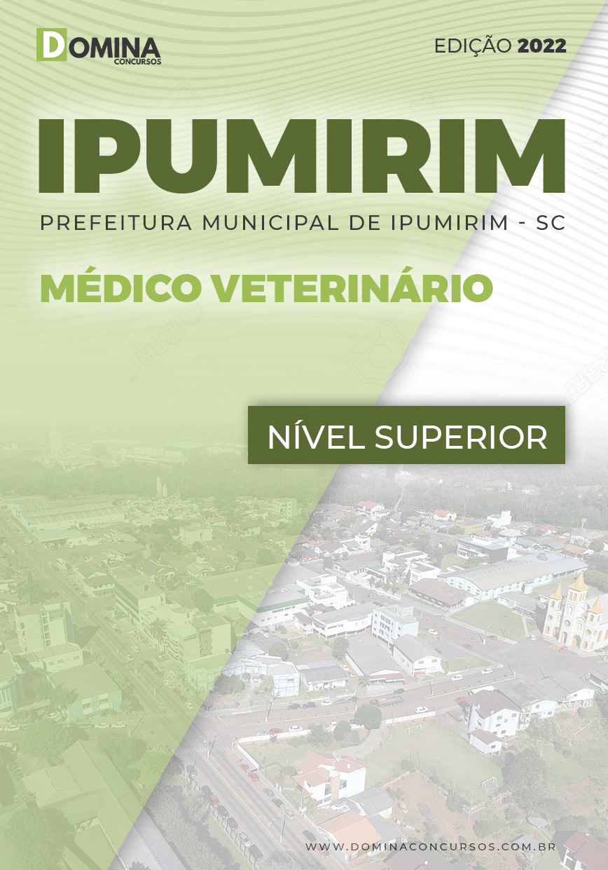 Apostila Digital Pref Ipumirim SC 2022 Médico Veterinário