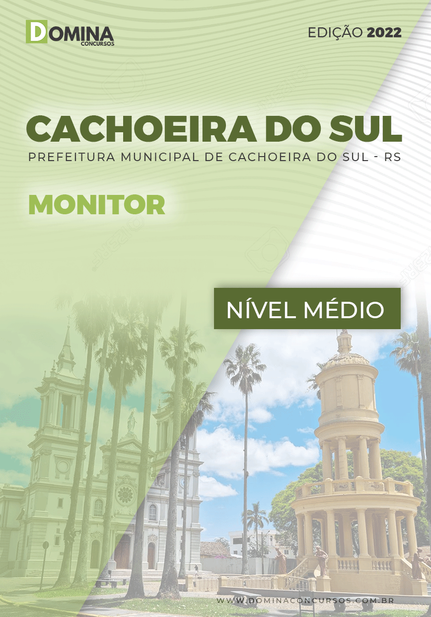Apostila Concurso Pref Decachoeira Sul RS 2022 Monitor