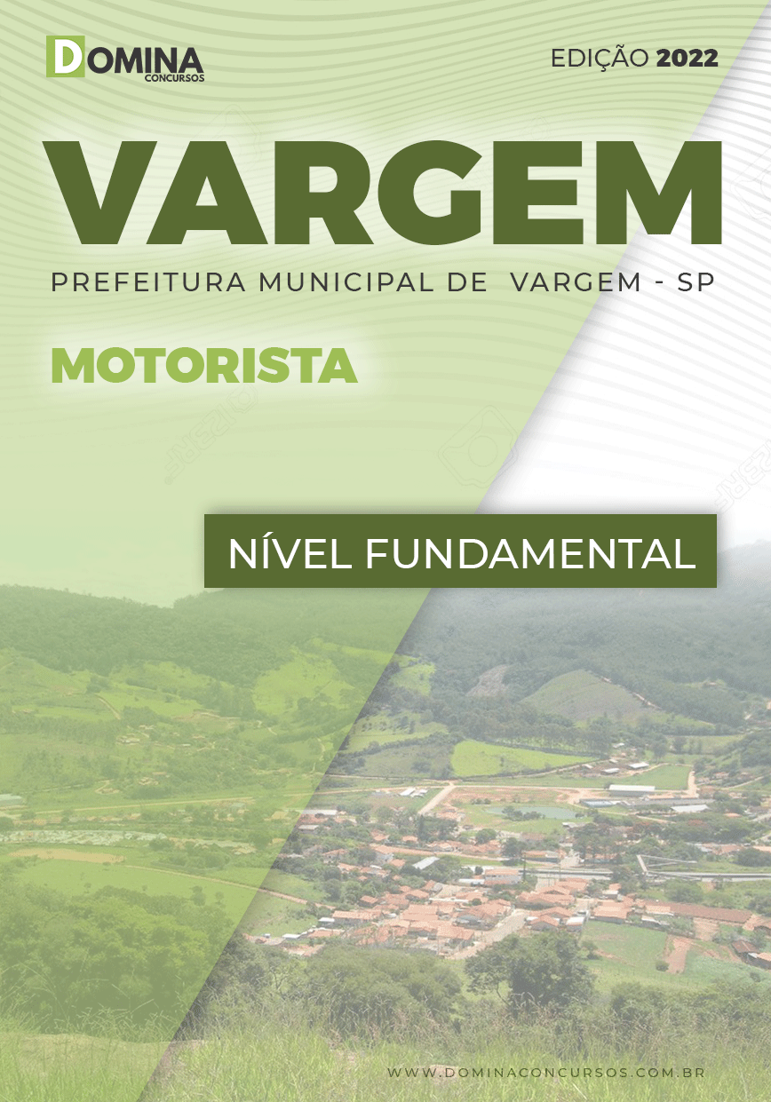 Apostila Concurso Pref Vargem SP 2022 Motorista
