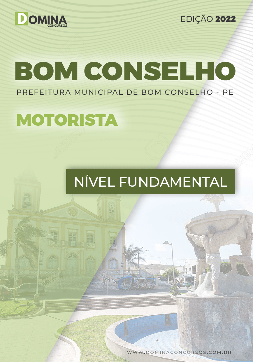 Apostila Concurso Pref Bom Conselho PE 2022 Motorista