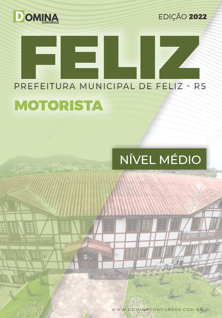 Apostila Digital Concurso Pref Feliz RS 2022 Motorista