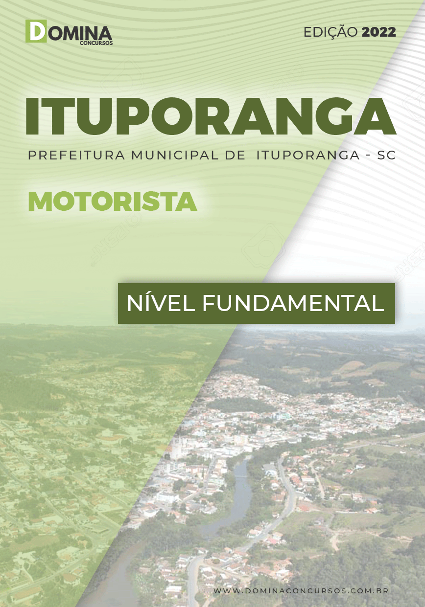 Apostila Concurso Pref Ituporanga SC 2022 Motorista
