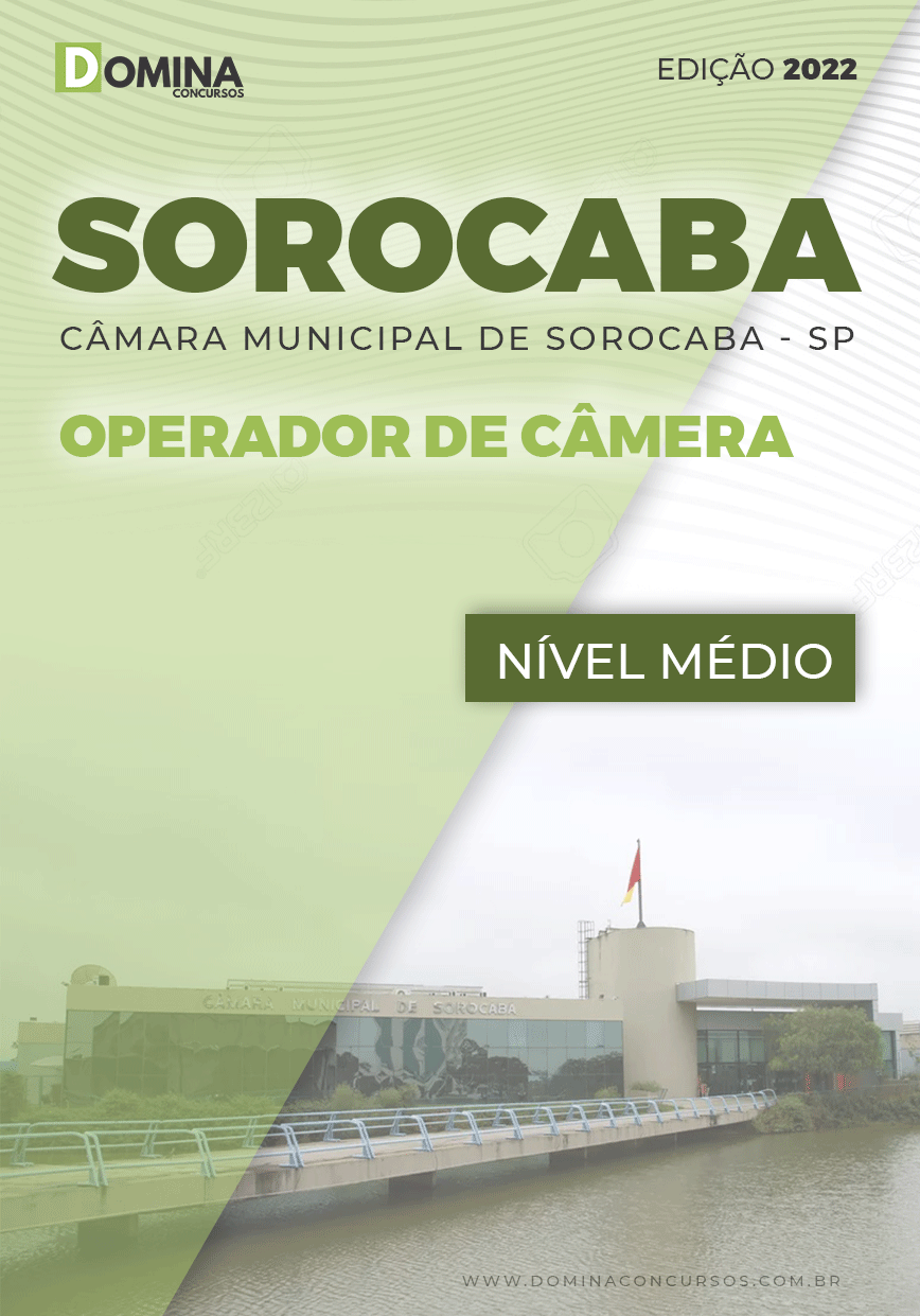 Apostila Câmara Soracaba SP 2022 Operador Câmara