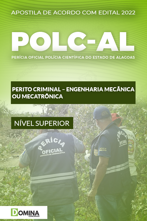 Apostila Polícia Ciêntifica AL 2022 Engenharia Mecânica Mecatrônica