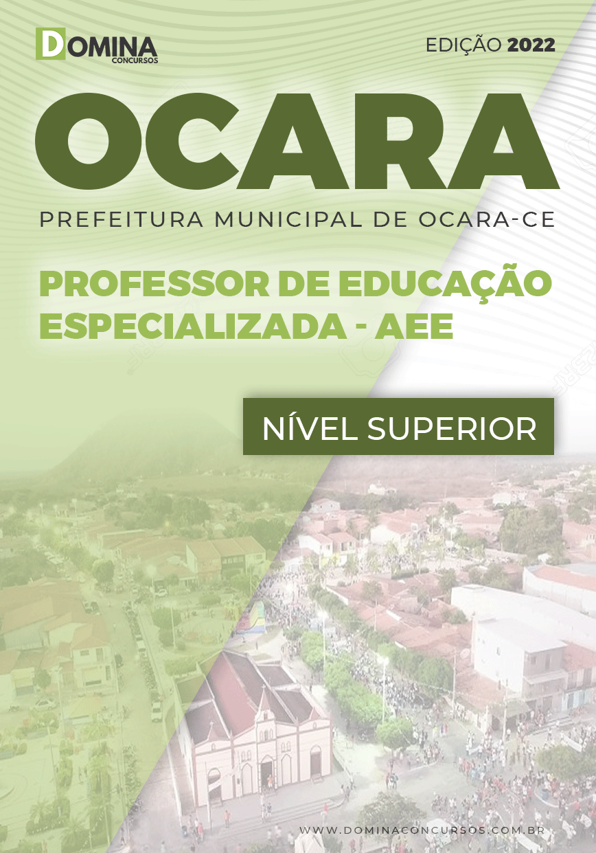 Apostila Pref Ocara CE 2022 Prof. Educação Especializada AEE