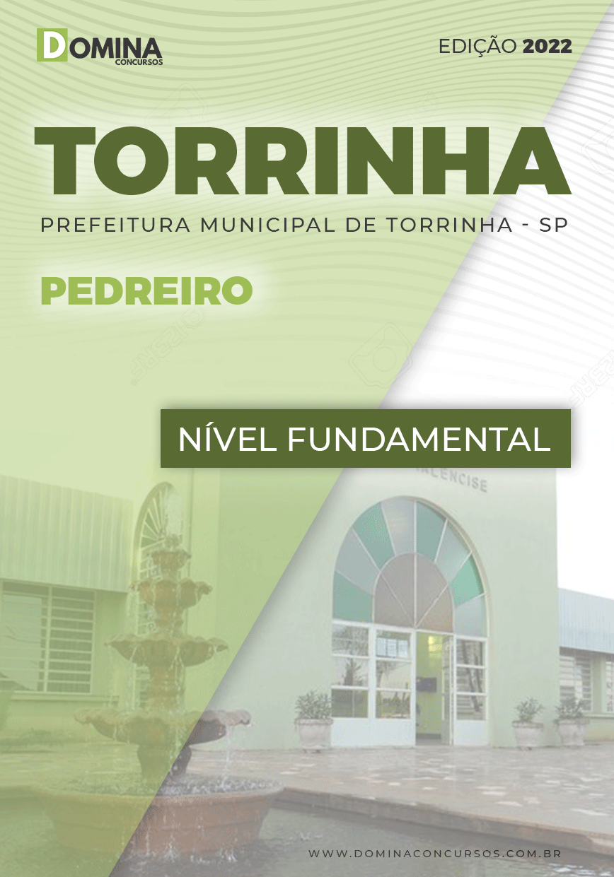 Apostila Digital Concurso Pref Torrinha SP 2022 Pedreiro