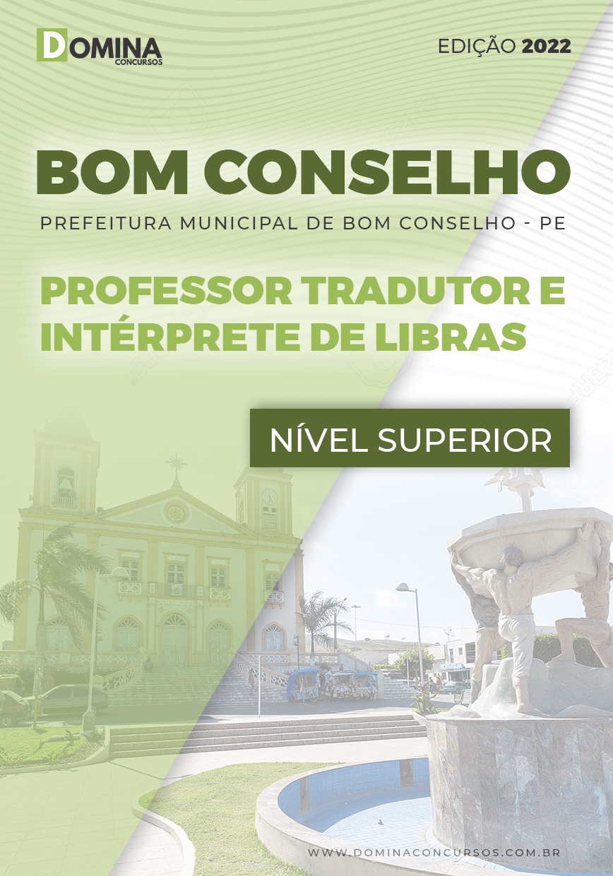 Apostila Pref Bom Conselho PE 2022 Prof. Trat. Intér. Libras
