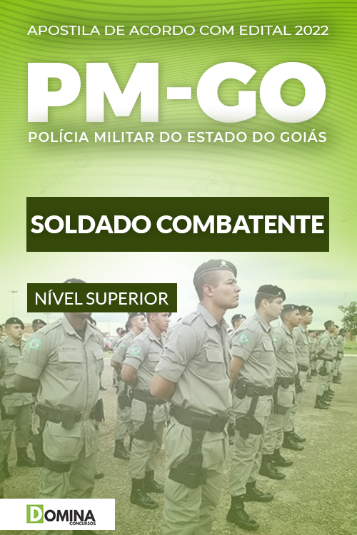 Apostila Concurso PM GO 2022 Soldado Combatente