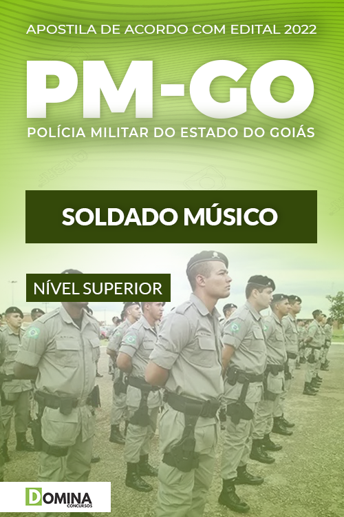 Apostila Digital Concurso PM GO 2022 Soldado Músico