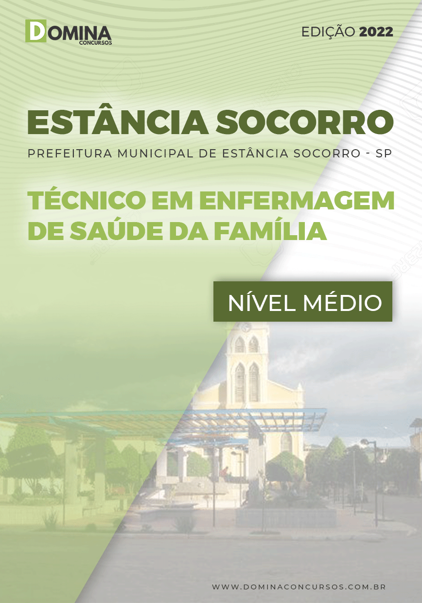 Apostila Pref Estância Socorro SP 2022 Téc. Enferm. Família