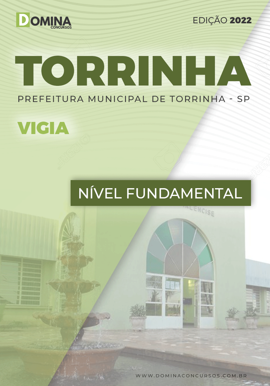 Apostila Digital Concurso Pref Torrinha SP 2022 Vigia