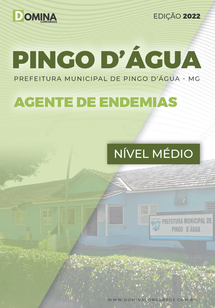 Apostila ISS Pingo D'Água MG 2022 Agente de Endemias