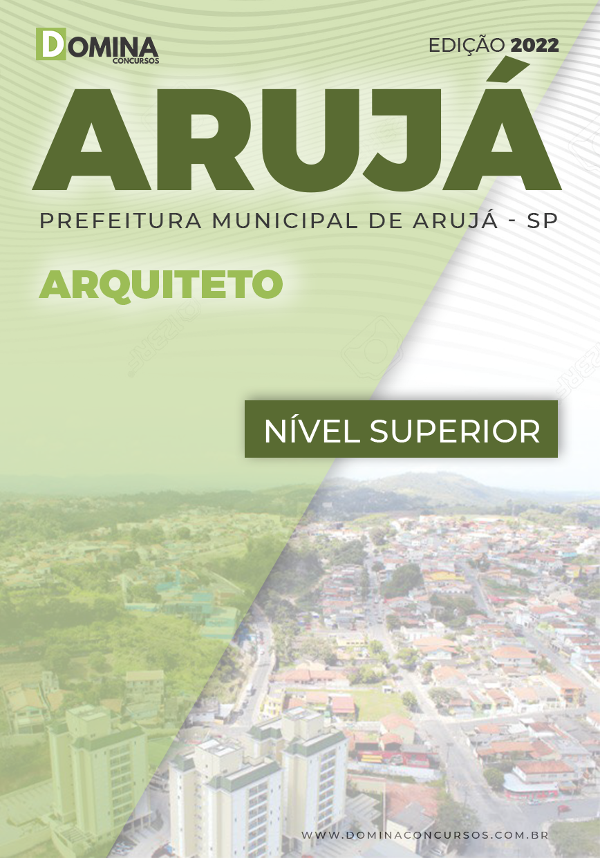 Apostila Digital Concurso Pref Arujá SP 2022 Arquiteto