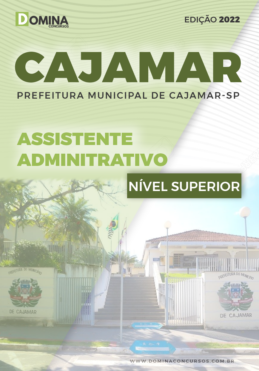 Apostila Pref Cajamar SP 2022 Assistente Administrativo