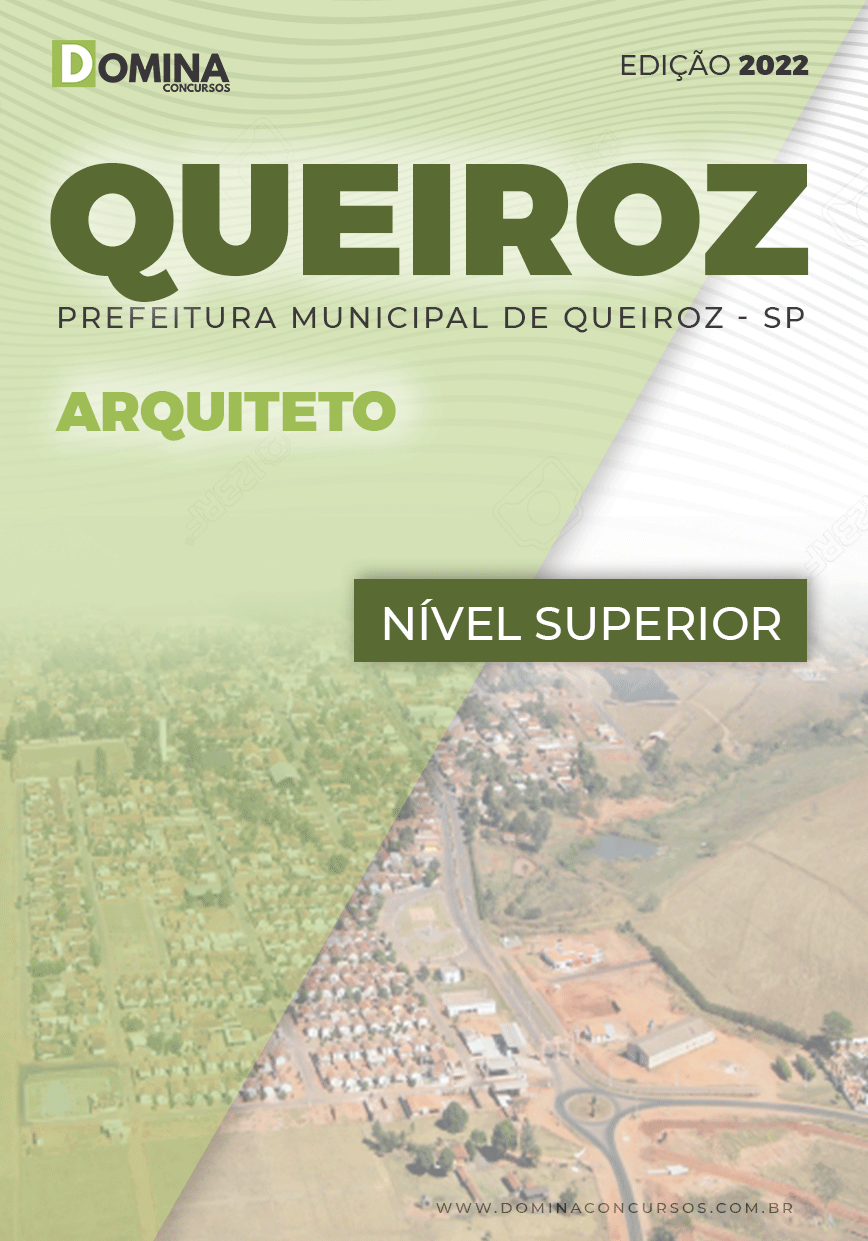 Apostila Concurso Pref Queiroz SP 2022 Arquiteto