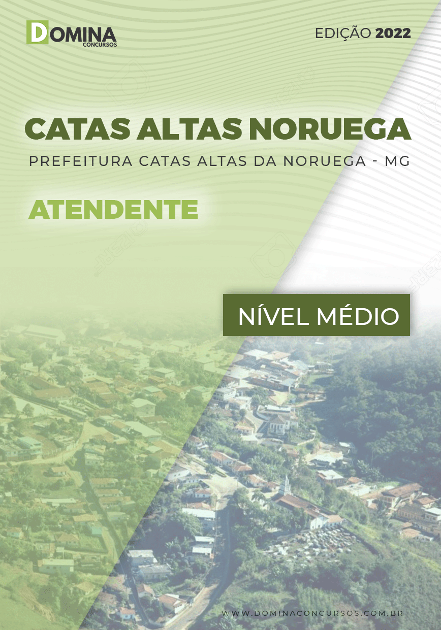Apostila Pref Catas Altas Noruega MG 2022 Atendente