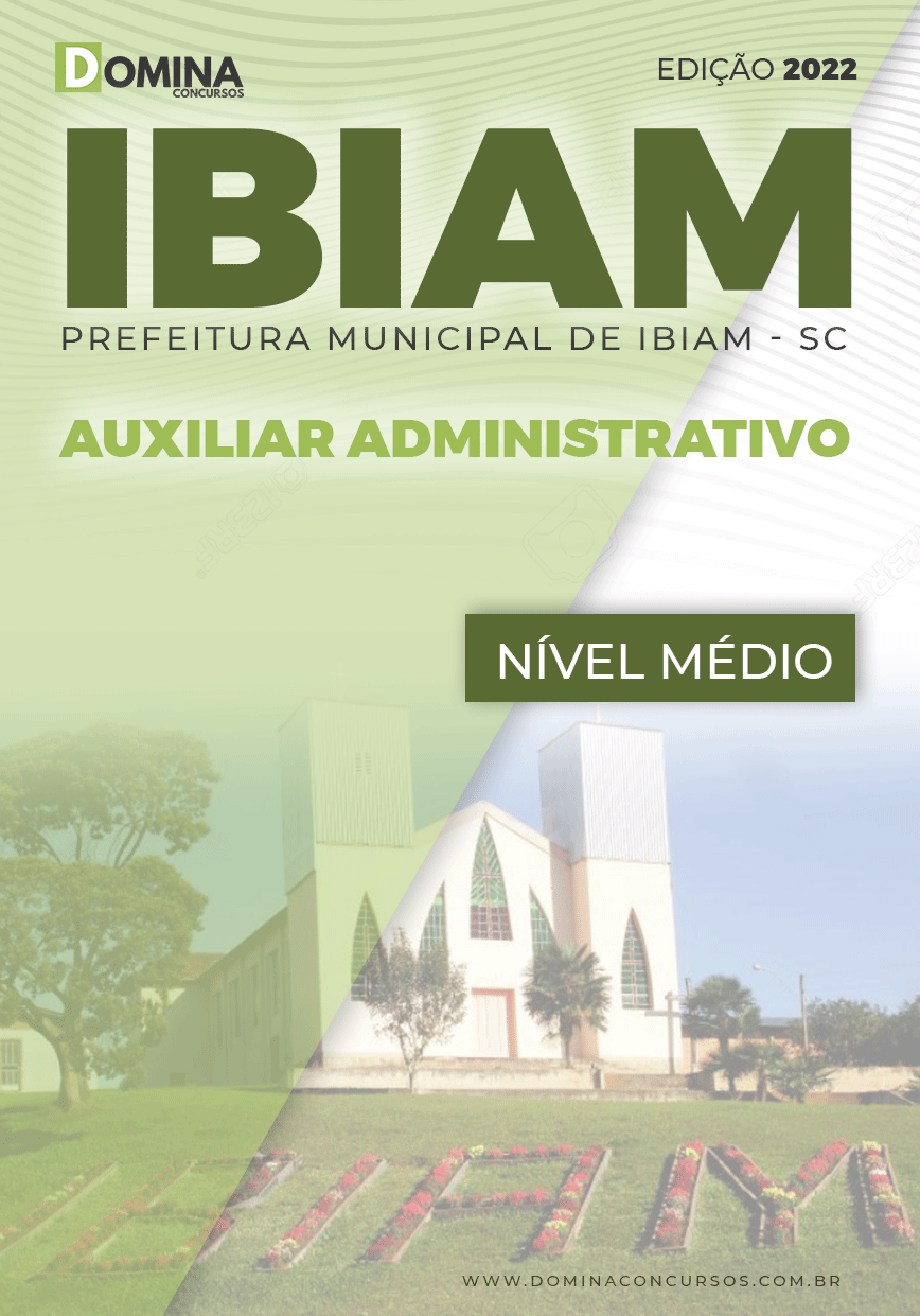 Apostila Pref Ibiam SC 2022 Auxiliar Administrativo CRAS