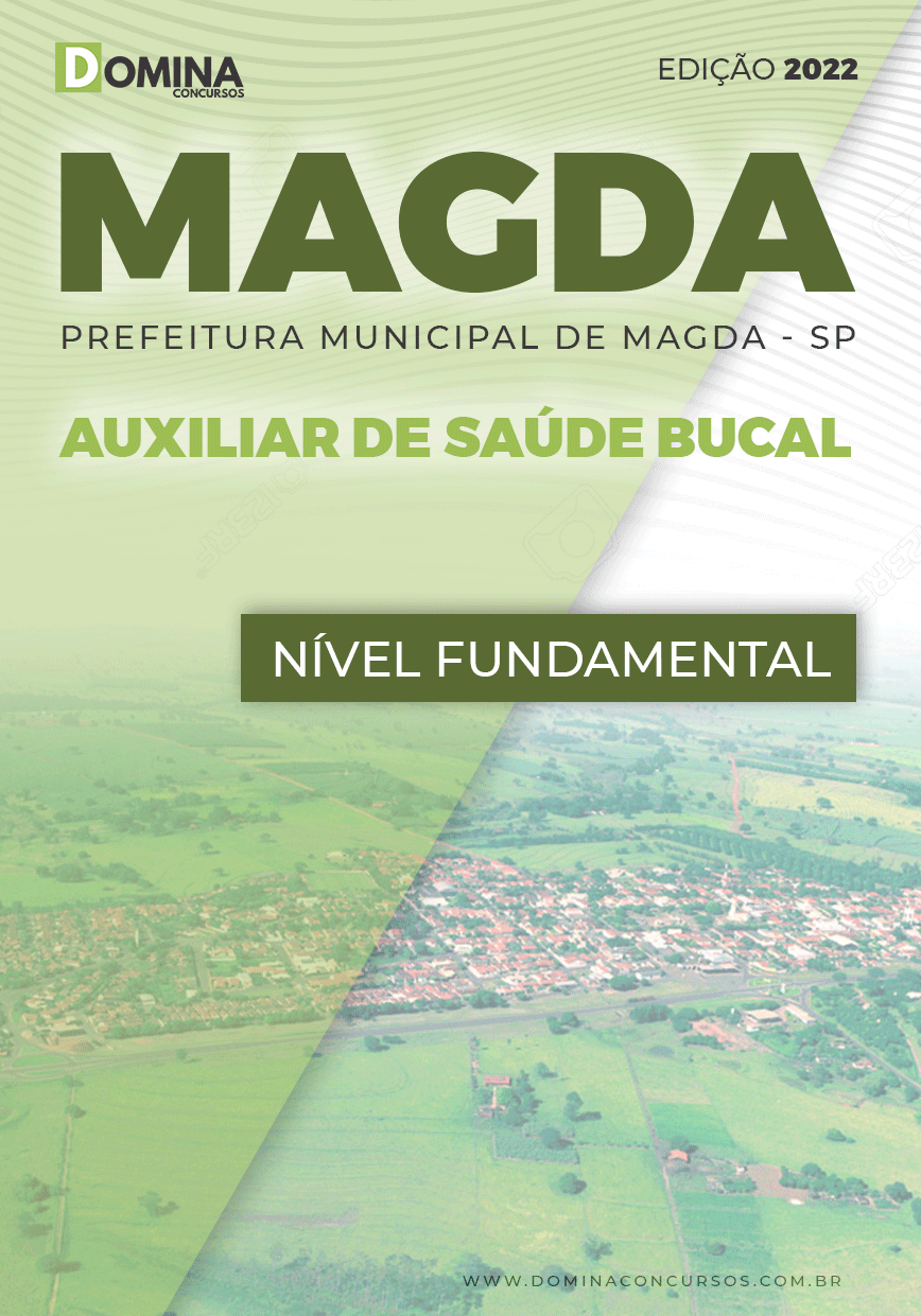 Apostila Digital Pref Magda SP 2022 Auxiliar Saúde Bucal