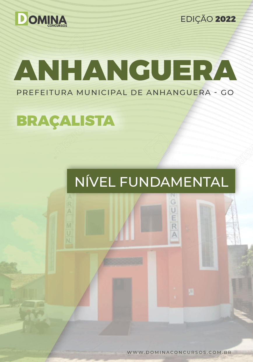 Apostila Concurso Pref Anhanguera GO 2022 Encarregado